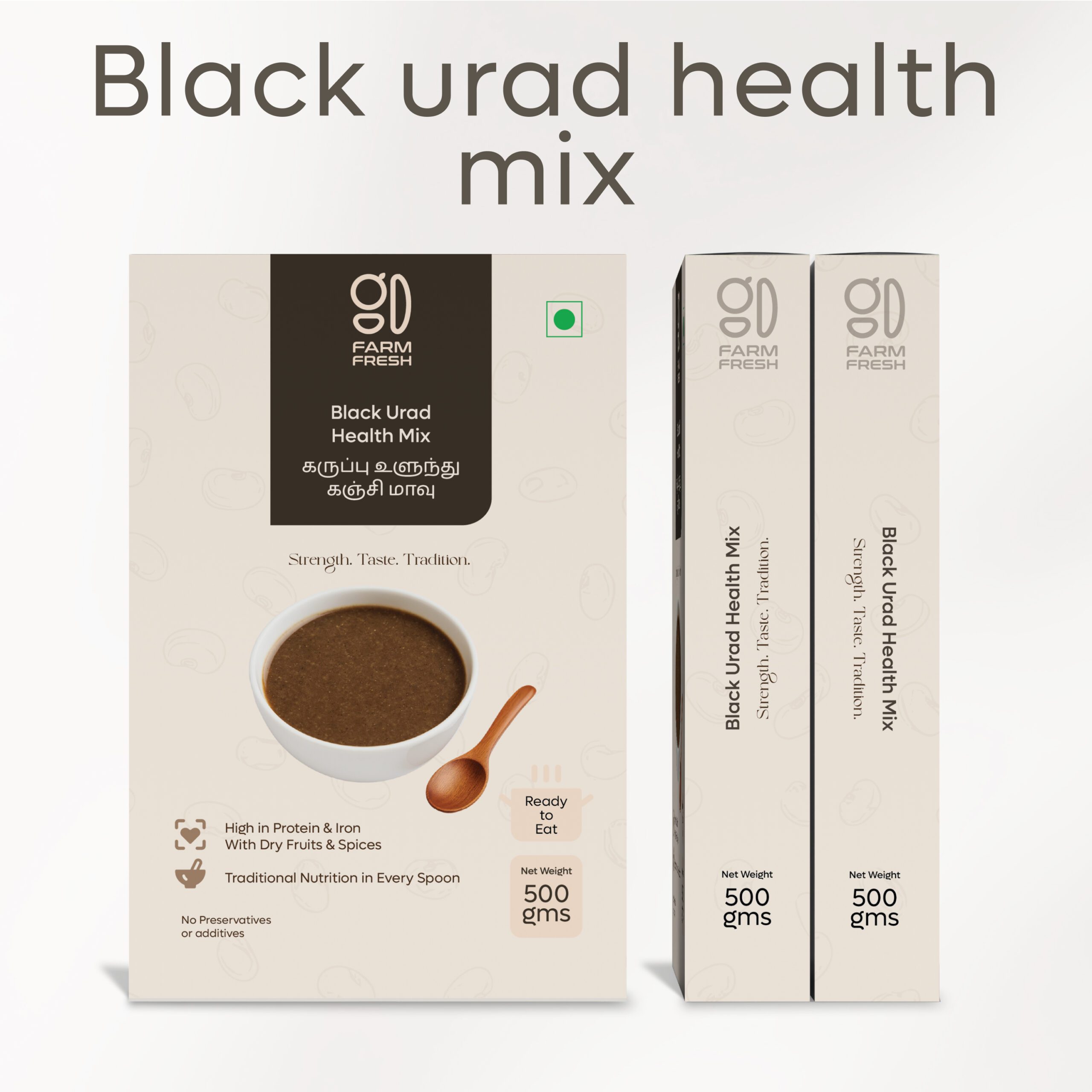 Black Urad (Ulundhu Kanji) Health Mix, Nutritious & filling drink