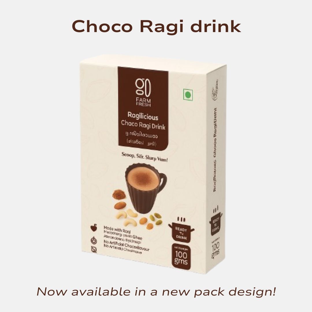 Ragilicious - Choco Ragi Drink, Healthy milk mix for all ages - Image 2