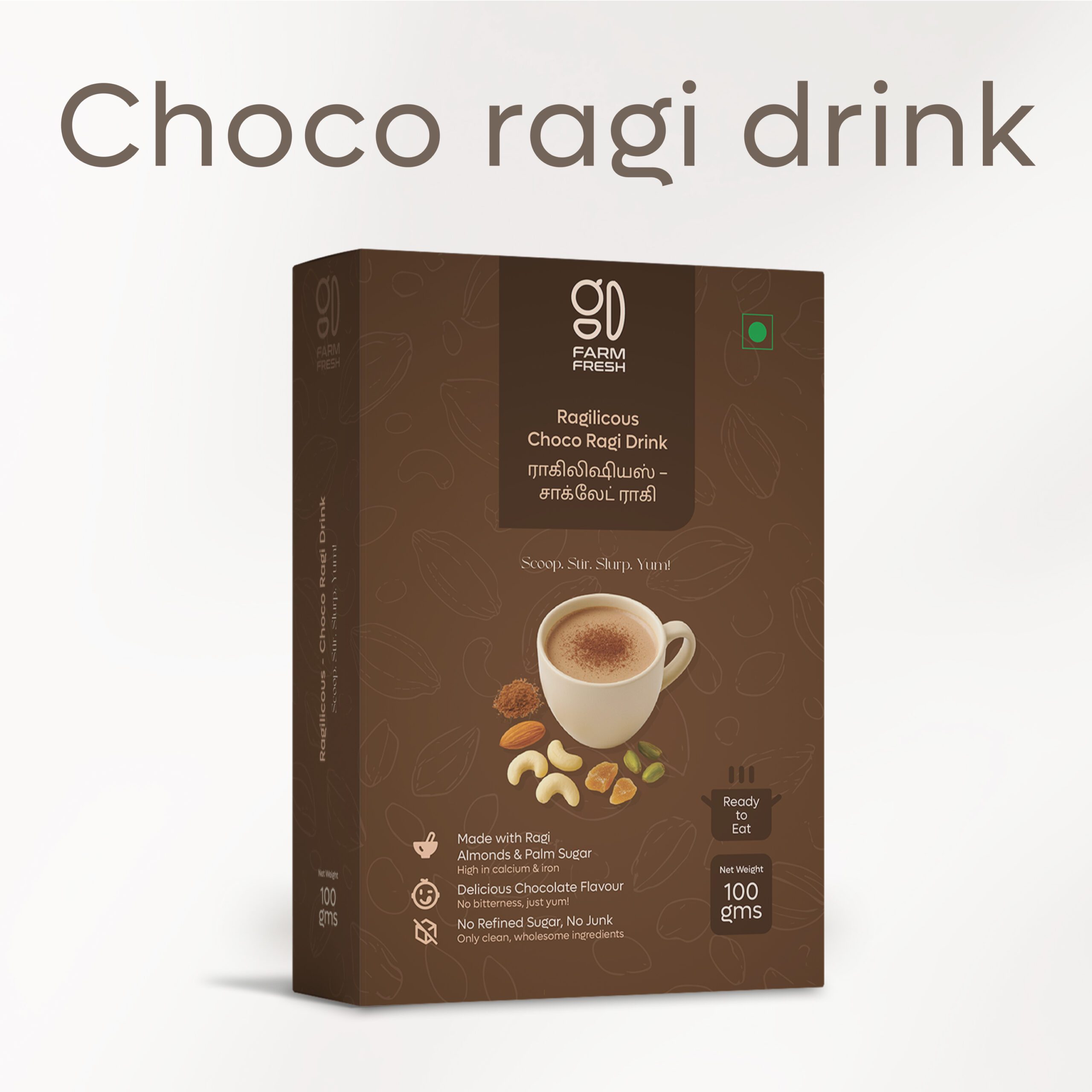 Ragilicious – Choco Ragi Drink, Healthy milk mix for all ages